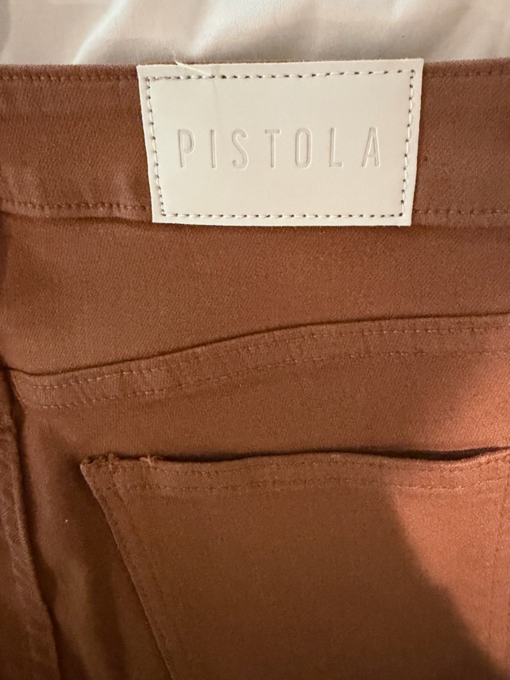 pistola Brown High-Rise Skinny Jeans - Picture 4 of 6